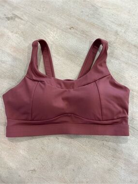 💕🏃🏽‍♀️🏃🏽‍♀️Dusty Rose Medium-Support Running Yoga Barre Sports Bra 🏃🏽‍♀️🏃🏽‍♀️💕